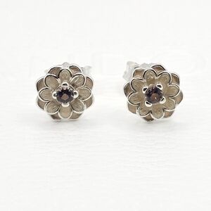 🌸 Authentic Pandora ⭐️ RETIRED⭐️ DAHLIA STUD EARRINGS